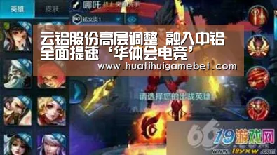云铝股份高层调整 融入中铝全面提速‘华体会电竞’(图1) 华体会体育